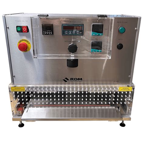 Heat Sealer Tester inc|rdm heat sealer.